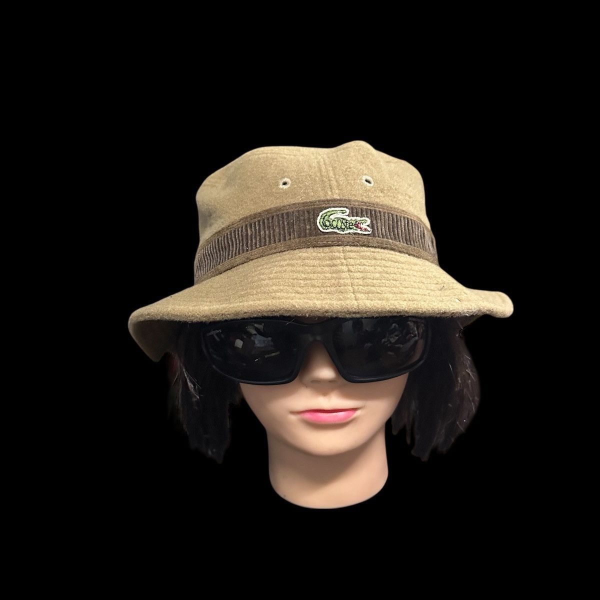 LACOSTE WOOL BUCKET HAT