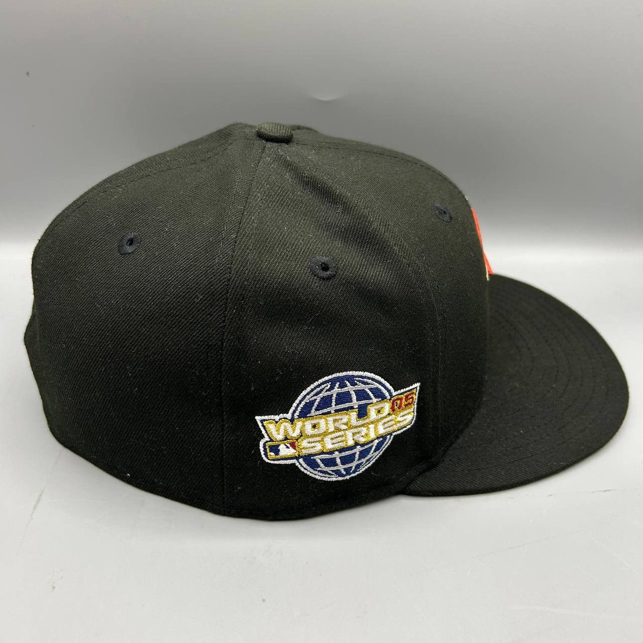 New Era Houston Astros Hat Men 7 3/4 World Series Fitted Cap Size ONE SIZE - 4 Thumbnail