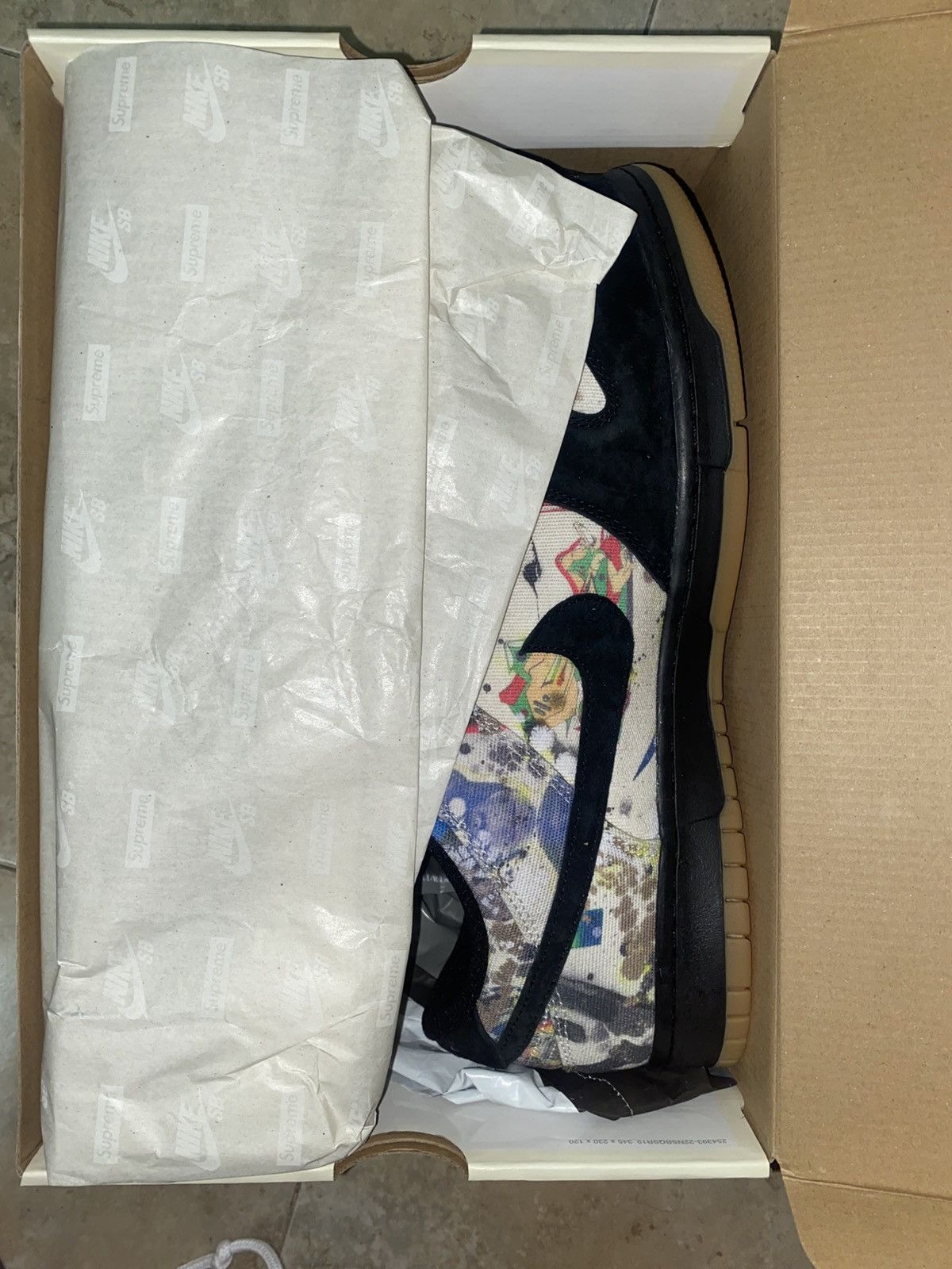 Nike × Supreme Dunk low Rammellzee Size US 13 / EU 46 - 1 Thumbnail