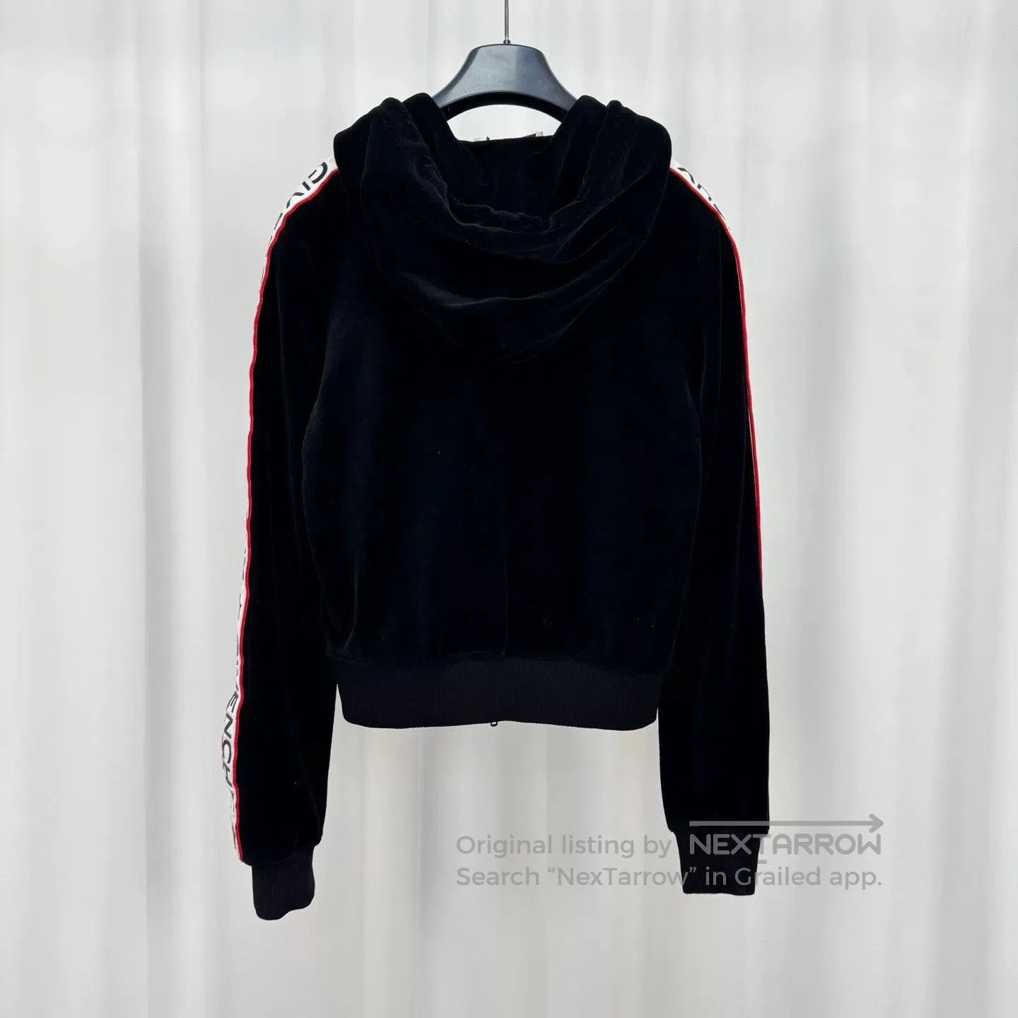 Givenchy Givenchy Velvet Side Logo Zip Jacket. Size XS / US 0-2 / IT 36-38 - 2 Thumbnail