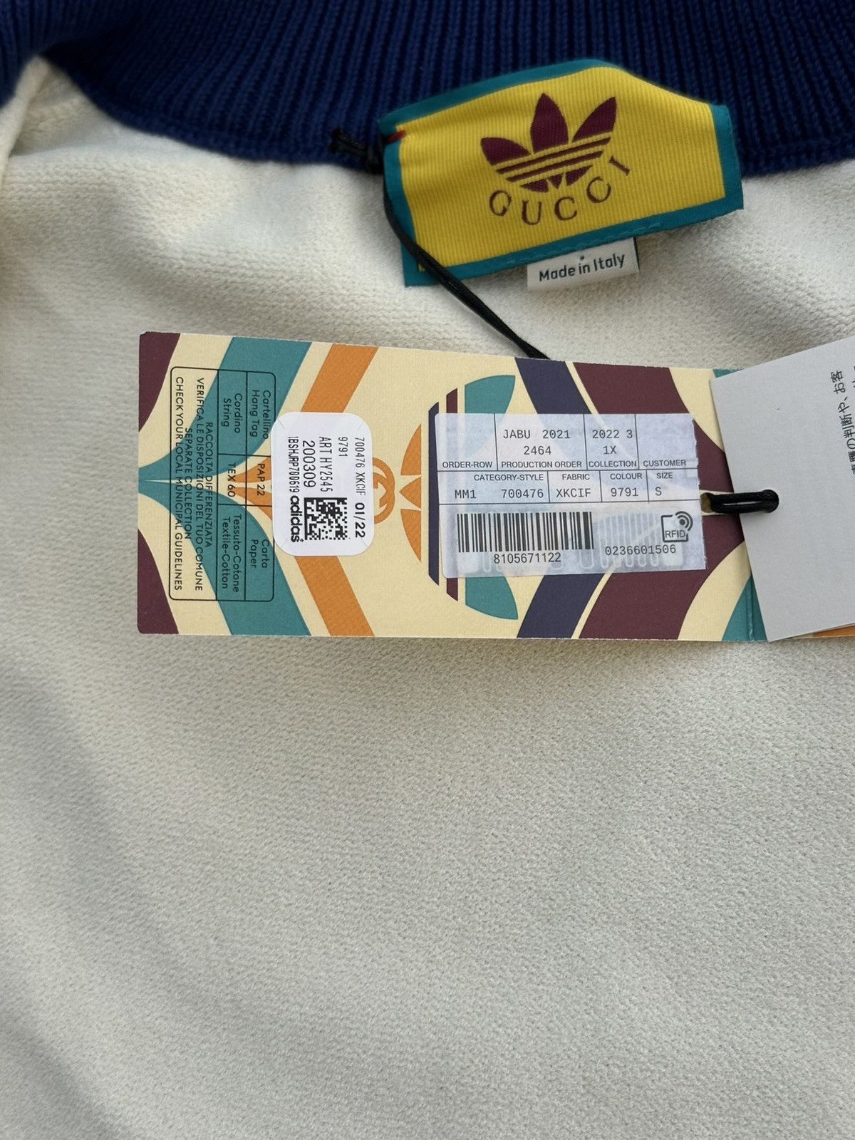 Adidas × Gucci Adidas x Gucci Knit Tracksuit Set - Ivory (Size S), BNWT Size US S / EU 44-46 / 1 - 21 Thumbnail