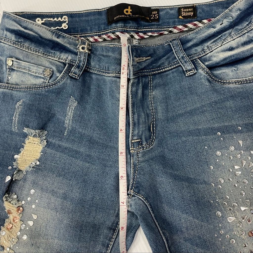 Other Daniela Tobler DT skinny jeans size 25 Size 25" / US 0 / IT 36 - 5 Thumbnail