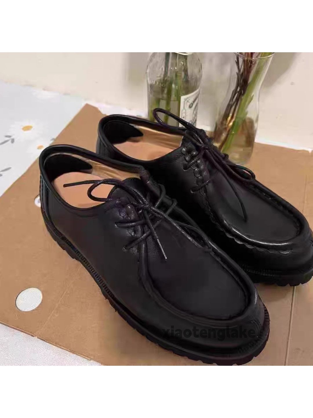 Vintage Utility punk yuppie grunge bike motorcycle shoes boots Size US 10 / EU 43 - 4 Thumbnail