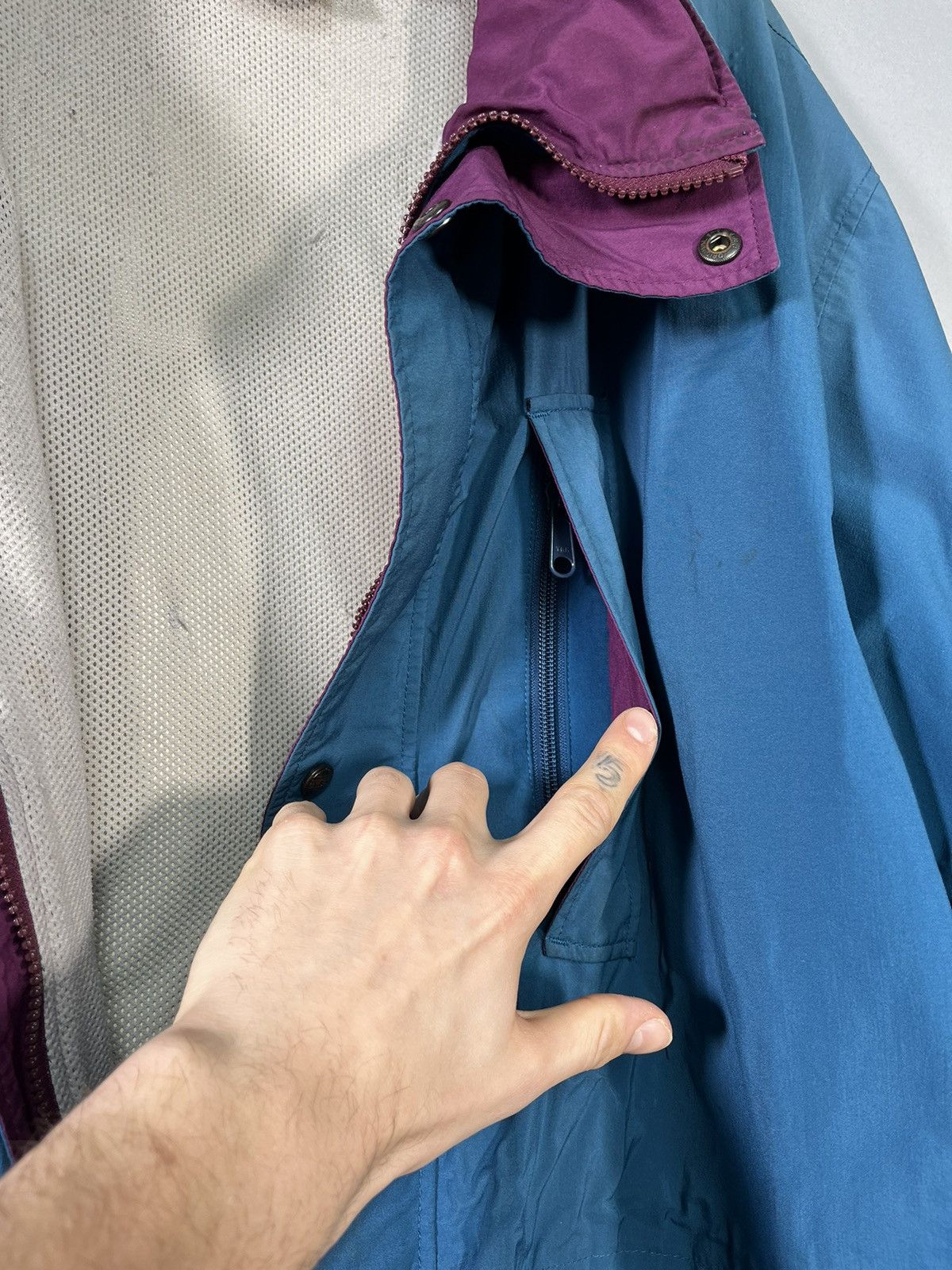 Goretex × L.L. Bean × Vintage Turquoise Vintage L.L.Bean Waterproof Goretex Parka Shell Size US XL / EU 56 / 4 - 5 Thumbnail