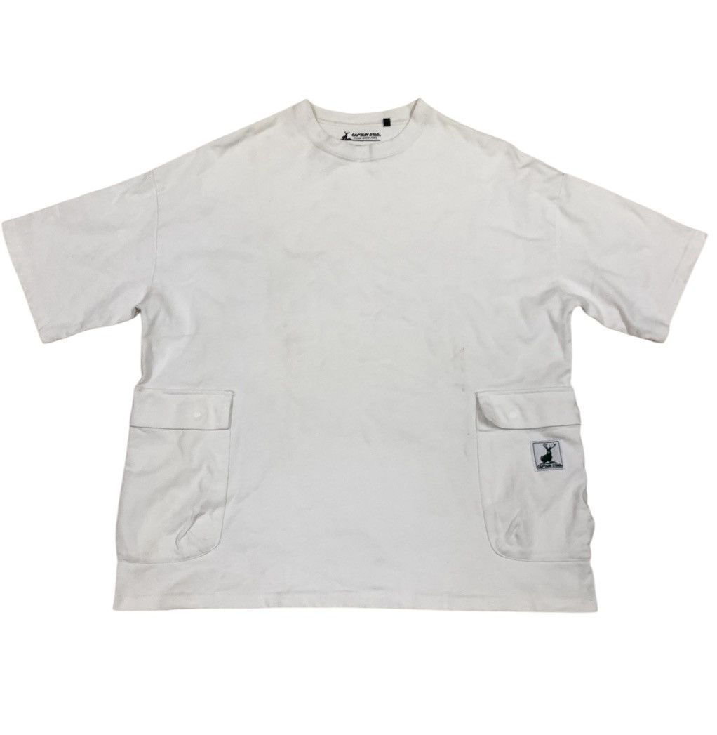 Japanese Brand Freak's Store x Captain Stag side pocket tee Size US XL / EU 56 / 4 - 1 Thumbnail