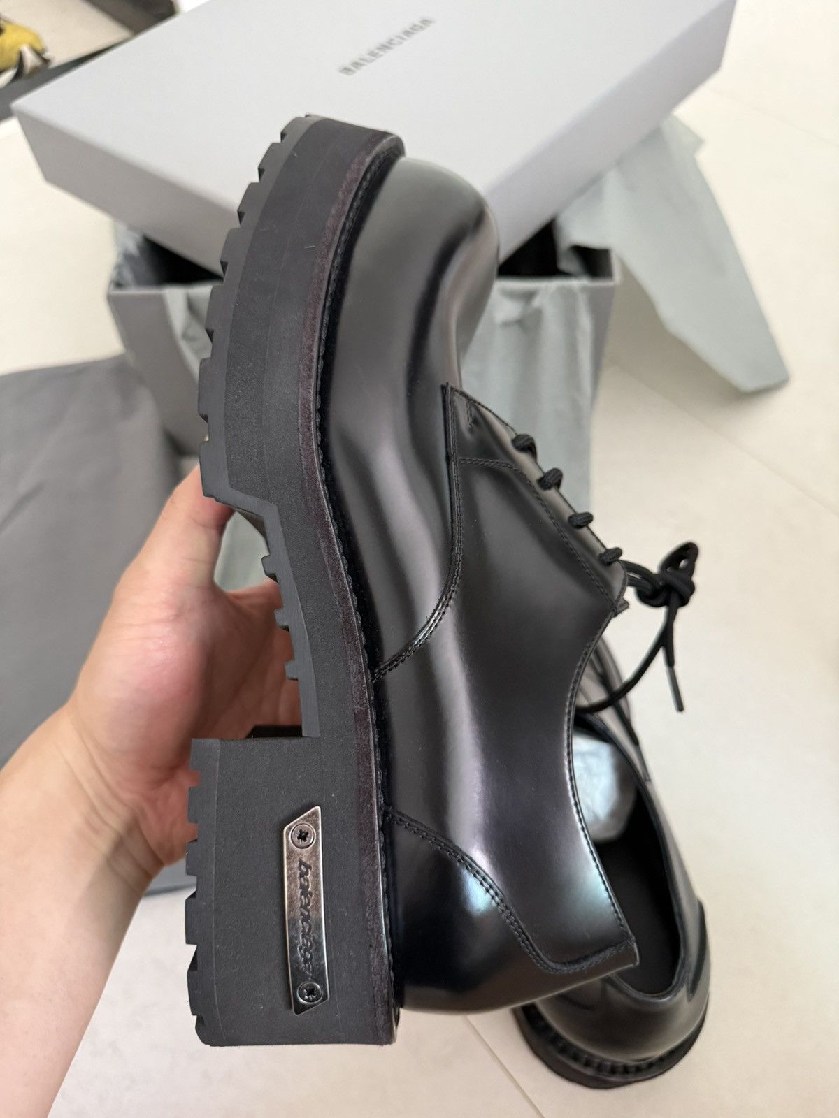 Balenciaga Balenciaga Venom Derby Black 42 Size US 9 / EU 42 - 5 Thumbnail