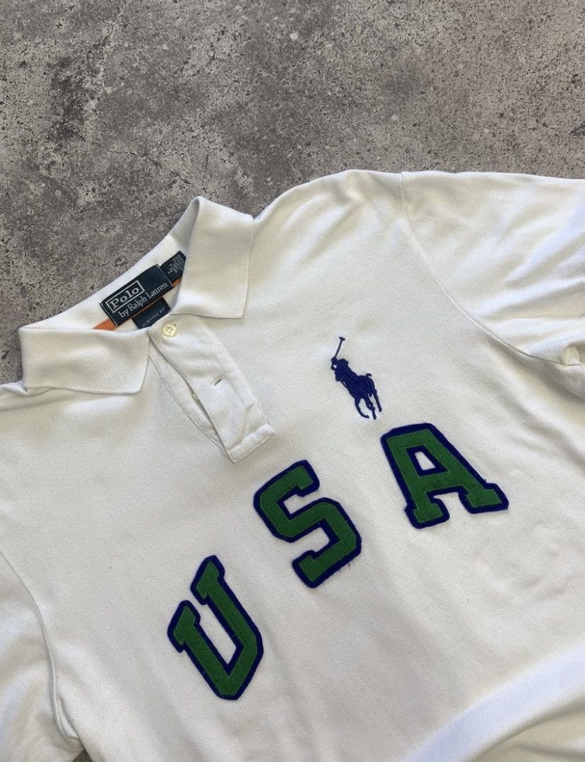 Polo Ralph Lauren Polo Ralph Lauren Chaps USA T-shirt Size US L / EU 52-54 / 3 - 5 Thumbnail