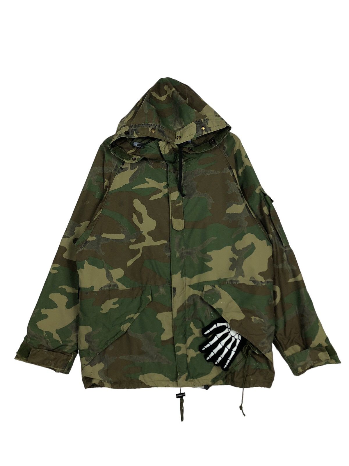 Vintage 🔥Hunting Survival Jacket Camo Cargo Multi Pocket Army Size US M / EU 48-50 / 2 - 1 Thumbnail