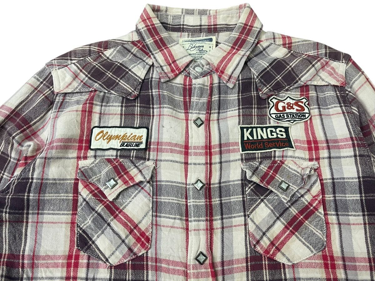 Japanese Brand Vintage Western Shirt Punk Patches Streetwear Size US L / EU 52-54 / 3 - 6 Thumbnail