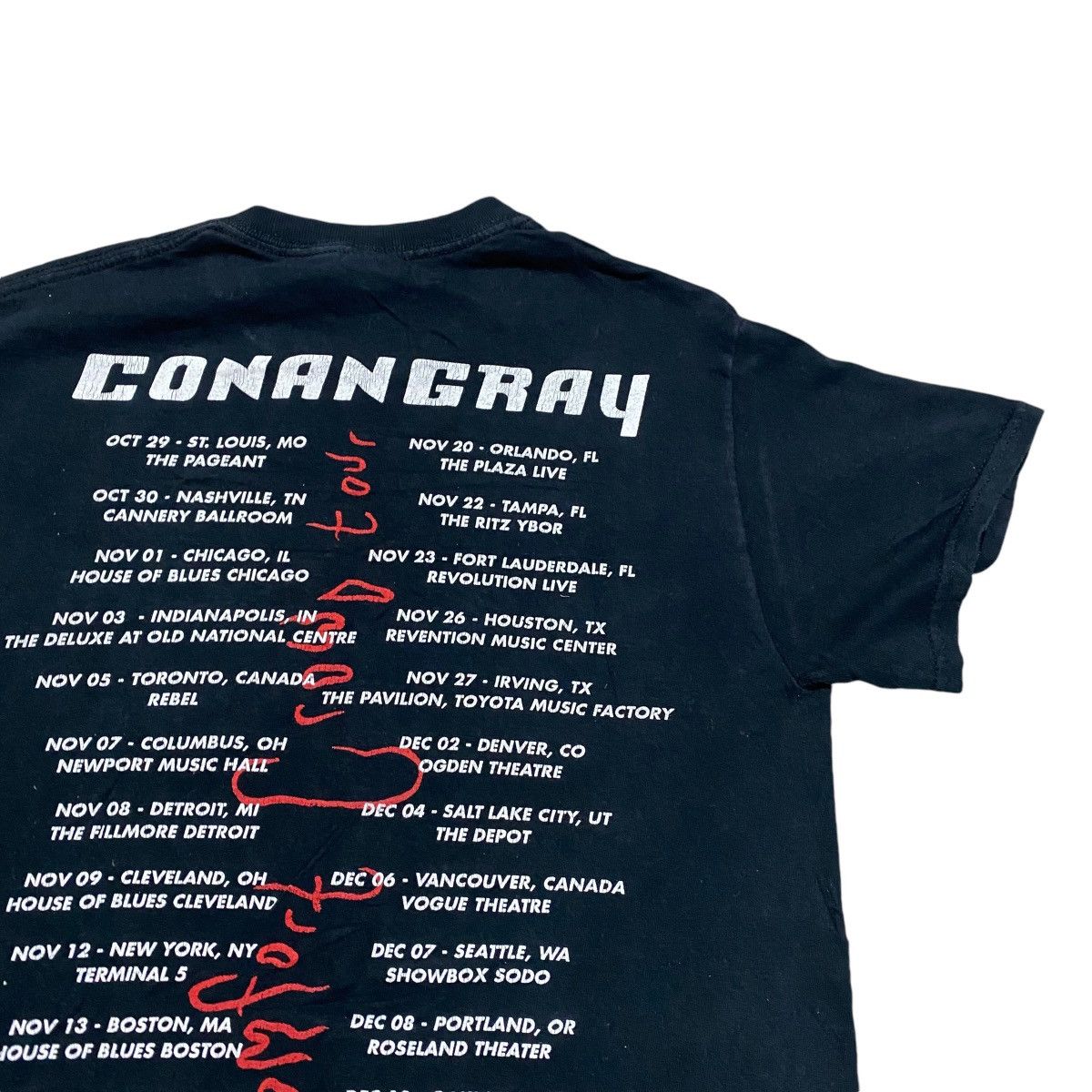 Band Tees Conan Gray The Comfort Crowd Tour 19/20 Merch Size US S / EU 44-46 / 1 - 7 Thumbnail