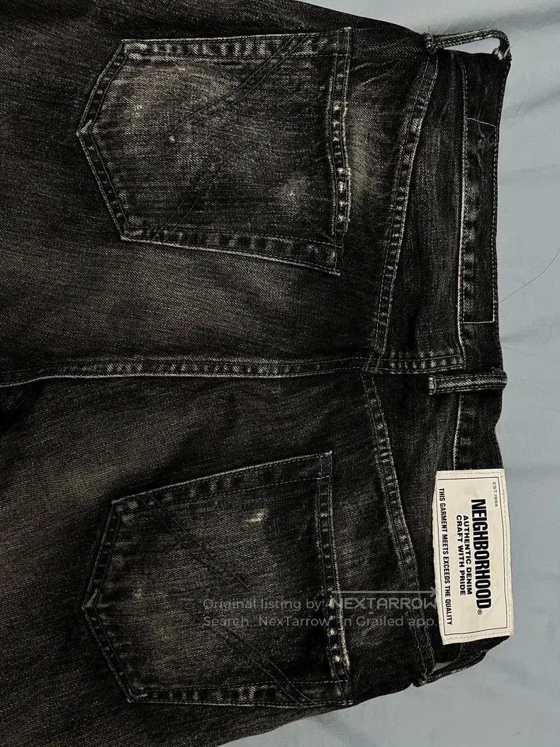 Neighborhood NEIGHBORHOOD 20SS Bullet Savage Jeans. Size US 29 - 3 Thumbnail