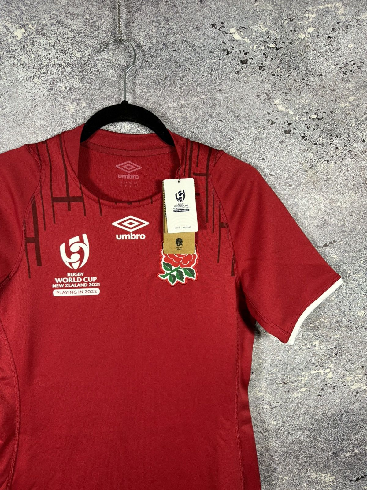 Umbro × Vintage England Rugby Jersey Women's (Size UK12) Umbro Alt World Cup Size US S / EU 44-46 / 1 - 2 Thumbnail