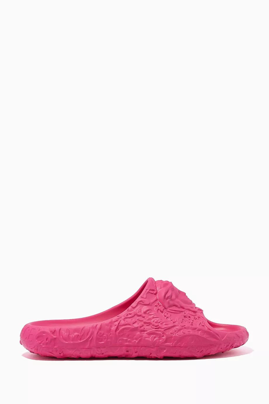 Versace o1y0226 Rubber Slippers in Fuchsia Size US 5 / IT 35 - 1 Thumbnail