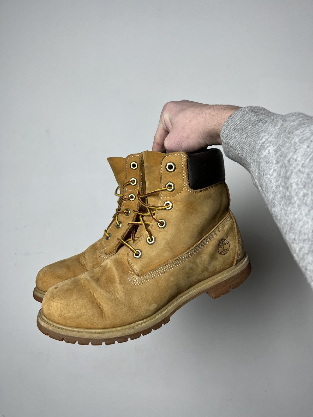 Timberland 🔥Timberland Vintage Work 6-Inch Boots Black 00’s Y2K Nubuck Size US 8.5 / EU 41-42 - 10 Thumbnail