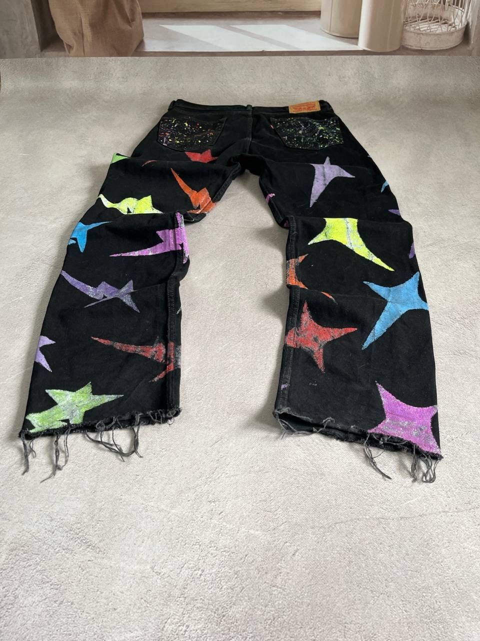Japanese Brand × Levi's Levis distressed denim custom vintage faded pants Size US 34 / EU 50 - 1 Thumbnail