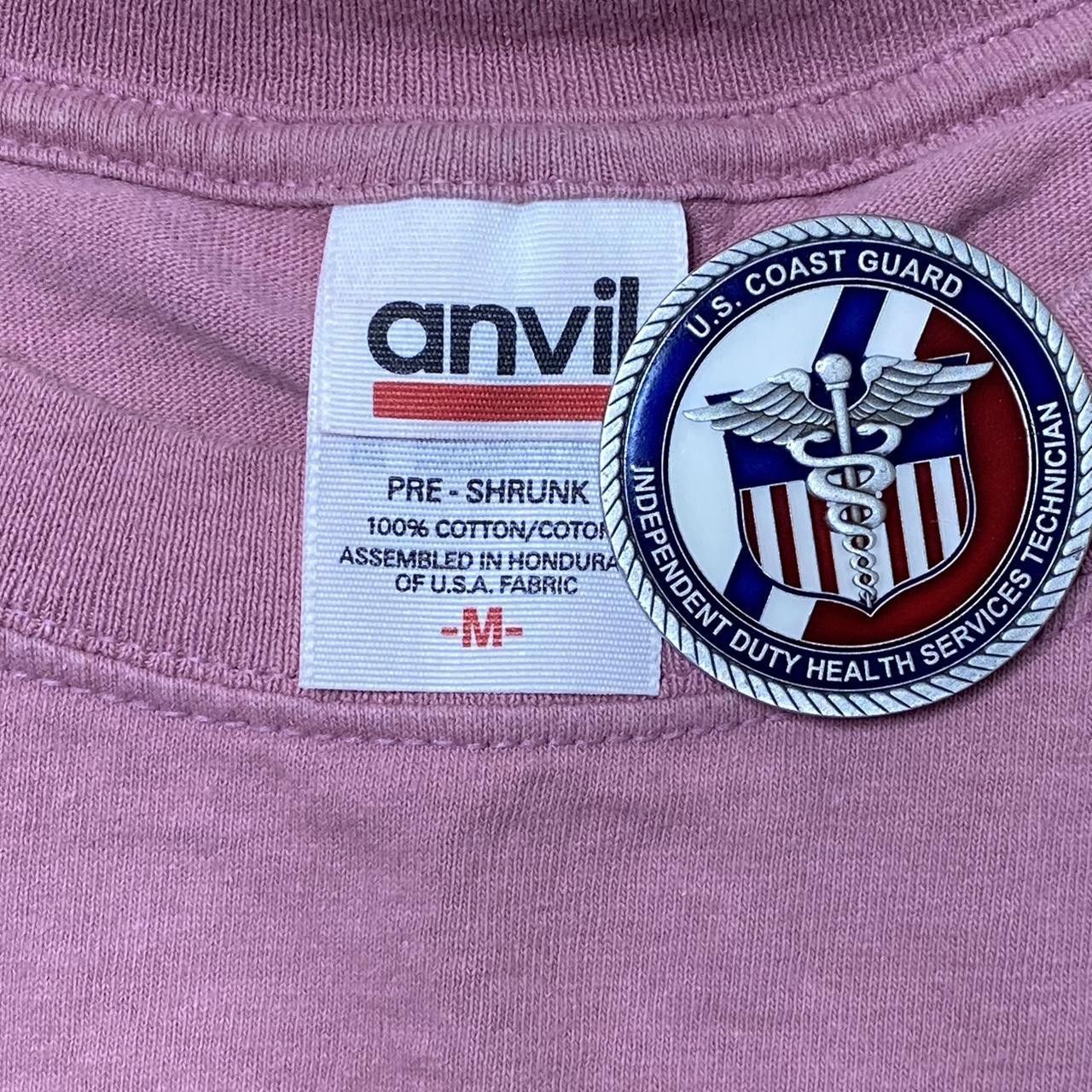 Anvil Vintage Martha's Vineyard Dark Pink Tee Size Medium Size US M / EU 48-50 / 2 - 3 Thumbnail