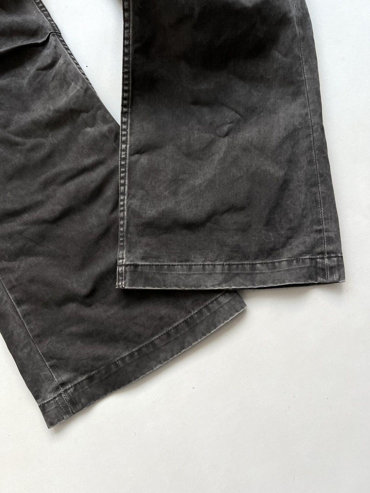 Attachment 🔥Attachment Kazuyuki Kumagai Heavy Twill Canvas Flared Pants Size US 30 / EU 46 - 9 Thumbnail