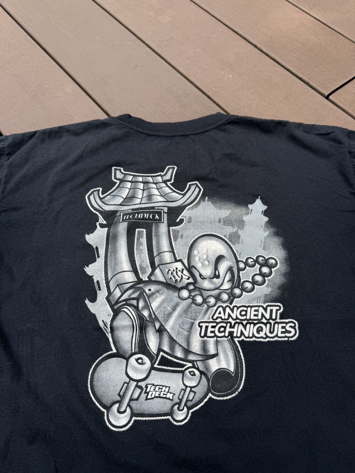 Vintage Vintage Tech Deck "Ancient Techniques" tshirt Size US M / EU 48-50 / 2 - 4 Thumbnail