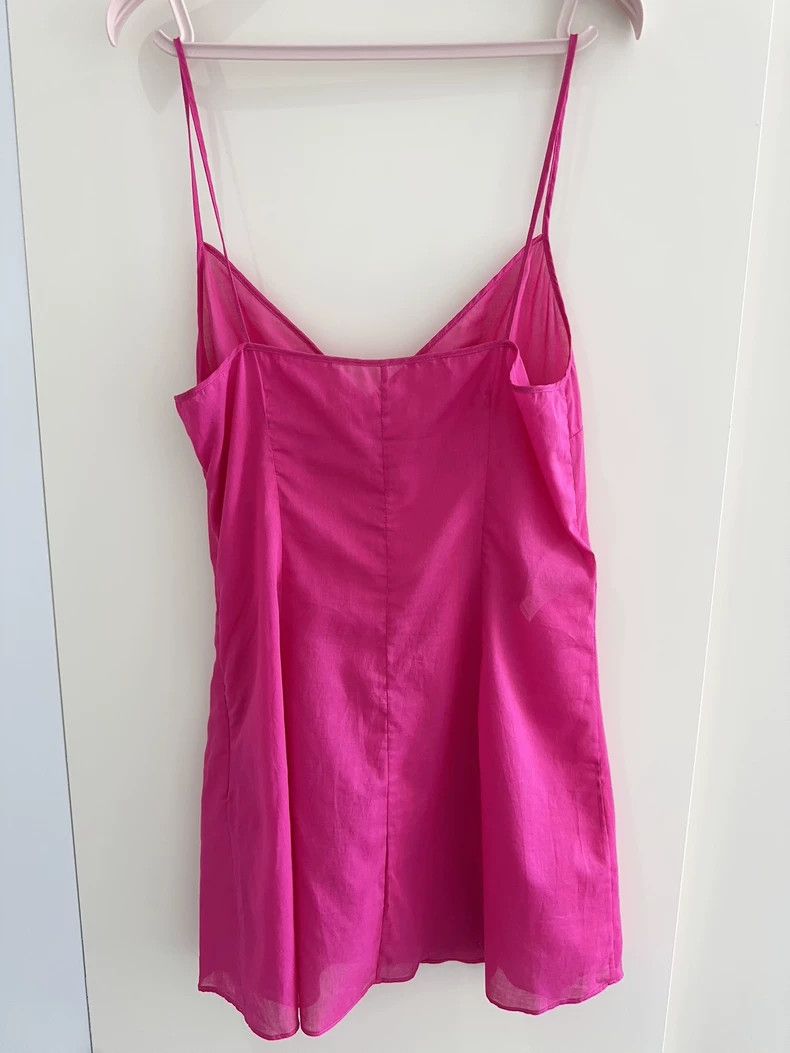 Valentino Valentino Pink long-sleeved top dress Size M / US 6-8 / IT 42-44 - 6 Thumbnail
