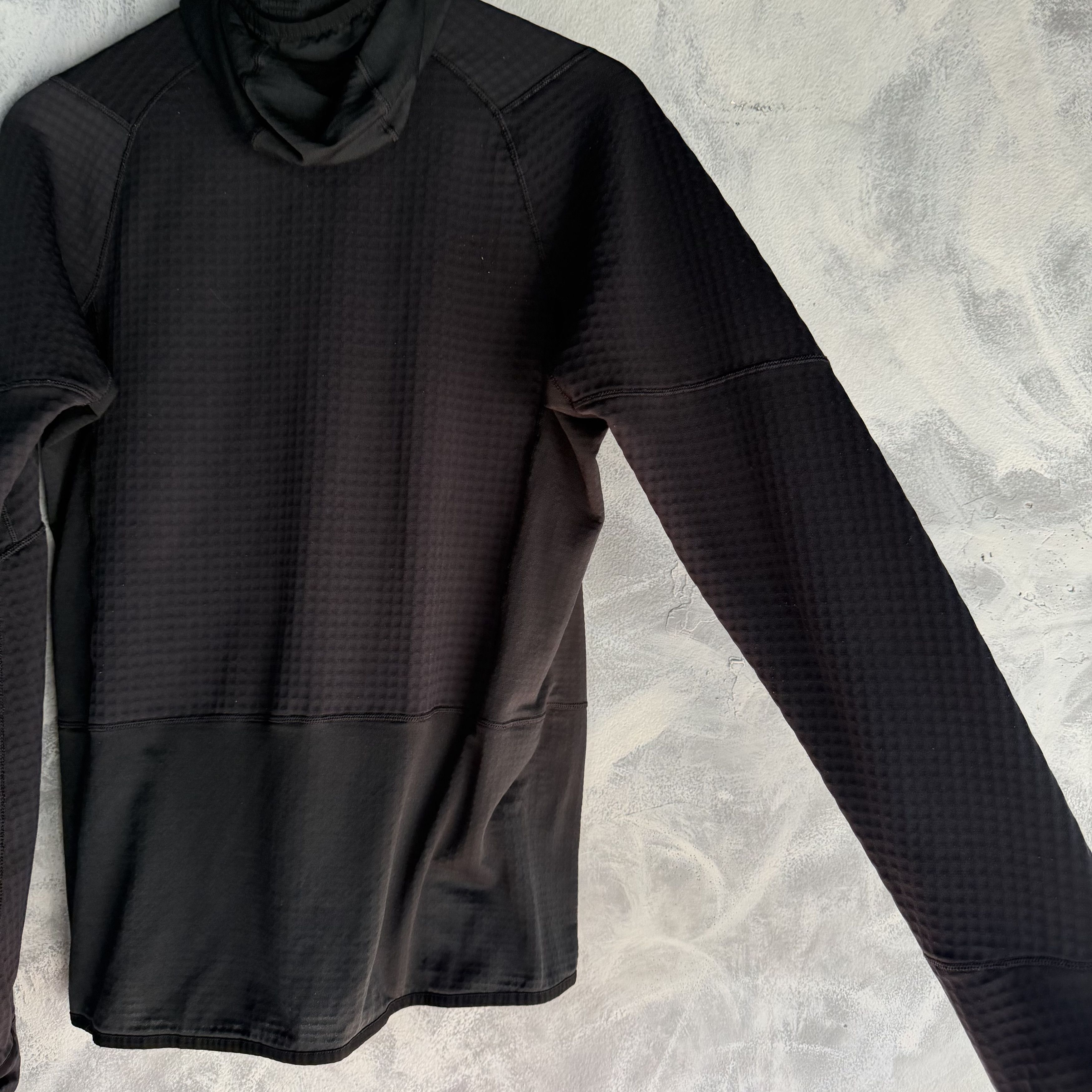 Patagonia Patagonia R1 Pullover Fleece Hoodie Mens M Black Polartec Size US M / EU 48-50 / 2 - 6 Thumbnail