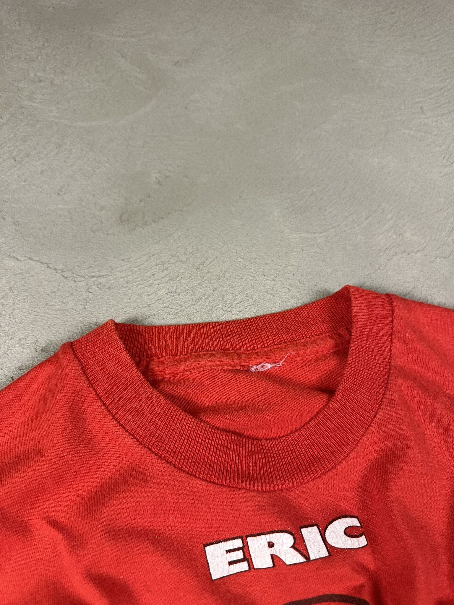 Vintage 90s Vintage Eric Cantona Manchester United Soccer T-shirt Size US L / EU 52-54 / 3 - 10 Thumbnail