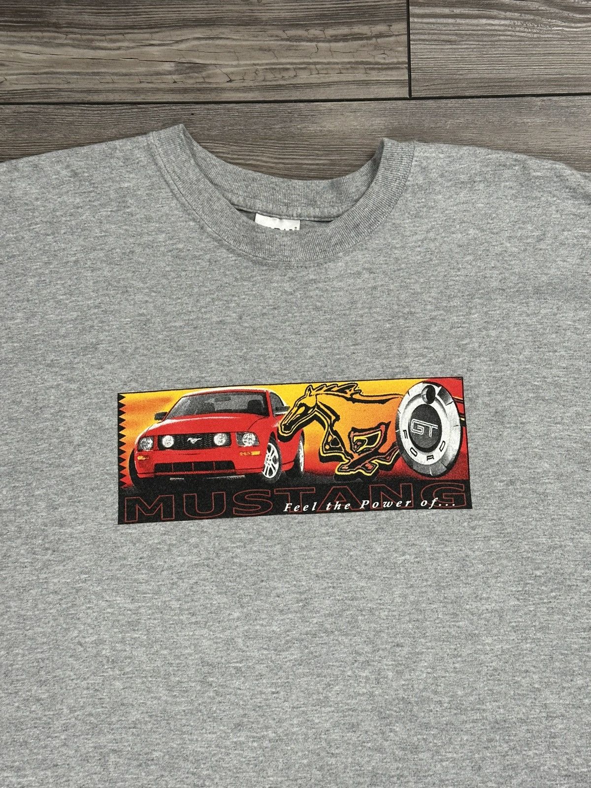 Mustang × Vintage Y2K Ford Mustang GT T Shirt Size US XL / EU 56 / 4 - 2 Thumbnail