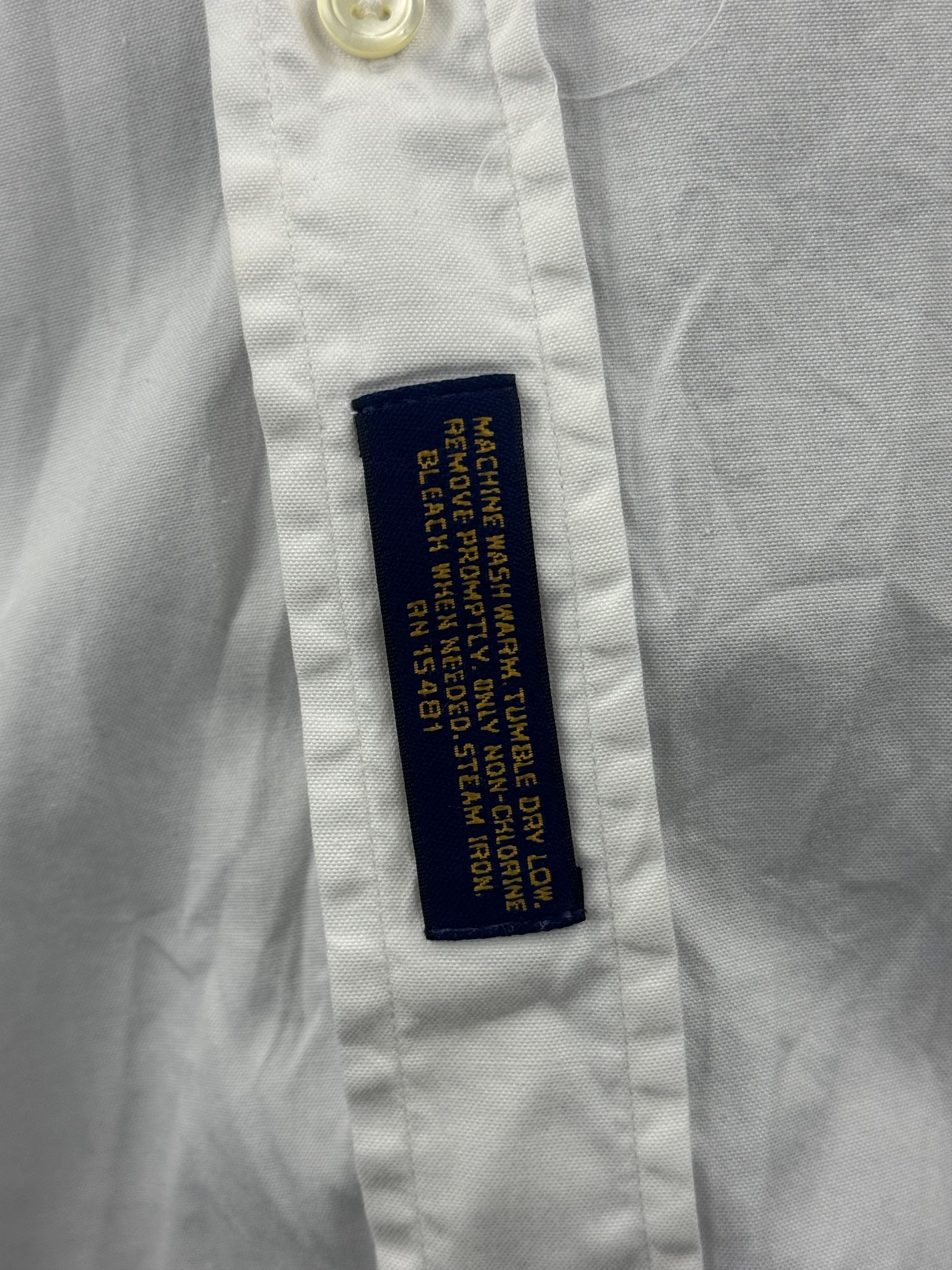 Tommy Hilfiger VTG Tommy Hilfiger White Oxford Long-Sleeve Shirt Size US M / EU 48-50 / 2 - 5 Thumbnail