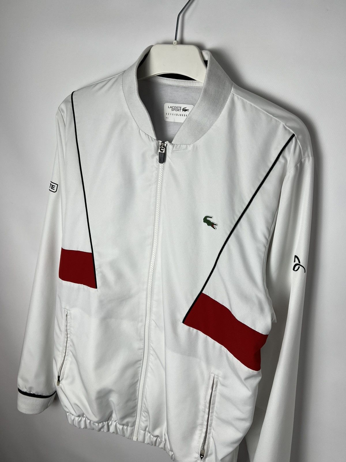 Lacoste Vintage streetwear sportswear Lacoste Novak Djokovic Jacket Size US M / EU 48-50 / 2 - 2 Thumbnail