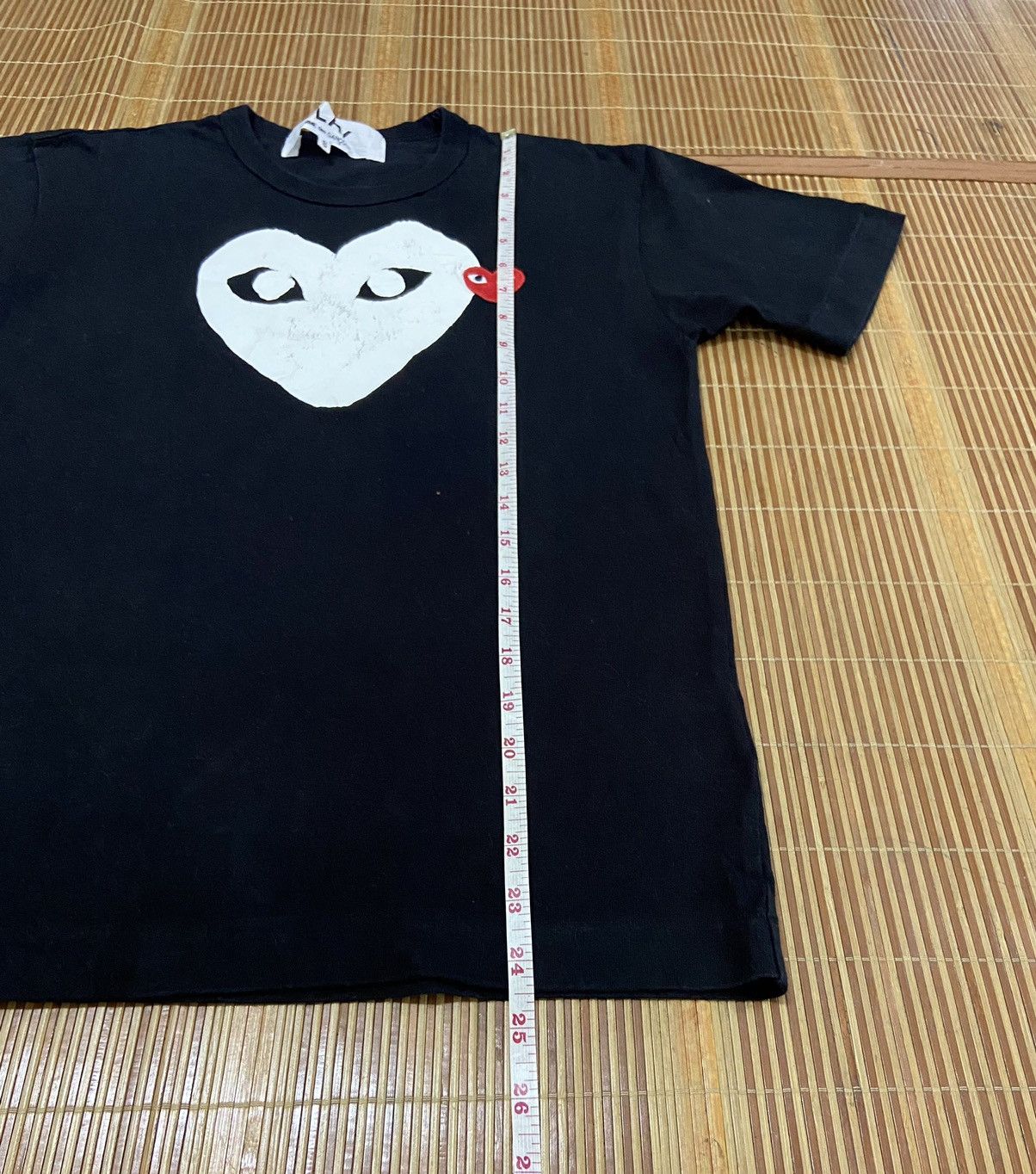 Comme des Garcons × Japanese Brand COMME DES GARCONS PLAY TEE Size S / US 4 / IT 40 - 6 Thumbnail