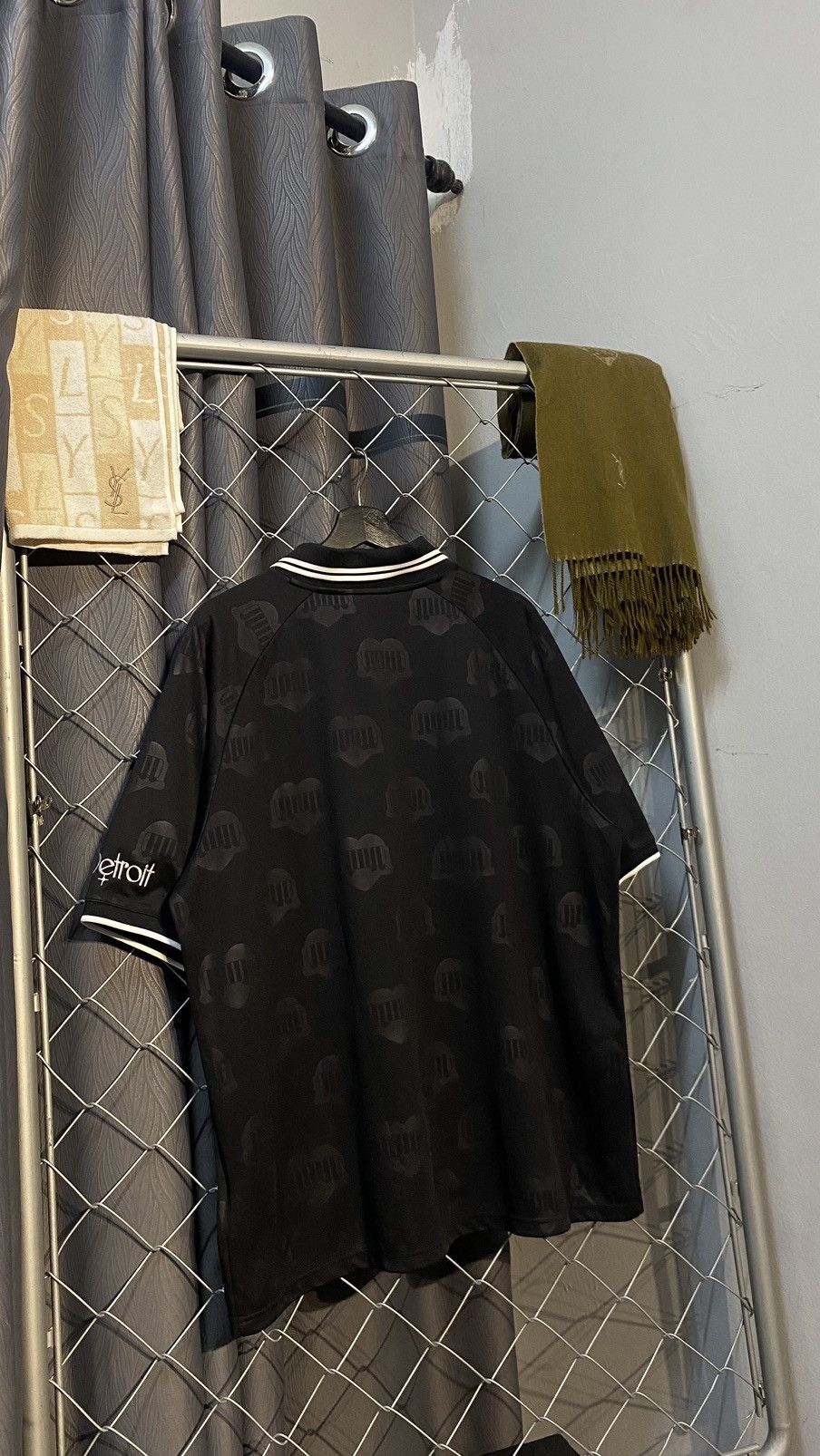 Carhartt Wip × Japanese Brand BNWT CARHARTT WIP S/S HARTT'S JERSEY BLACK OVP LARGE Size US L / EU 52-54 / 3 - 5 Thumbnail