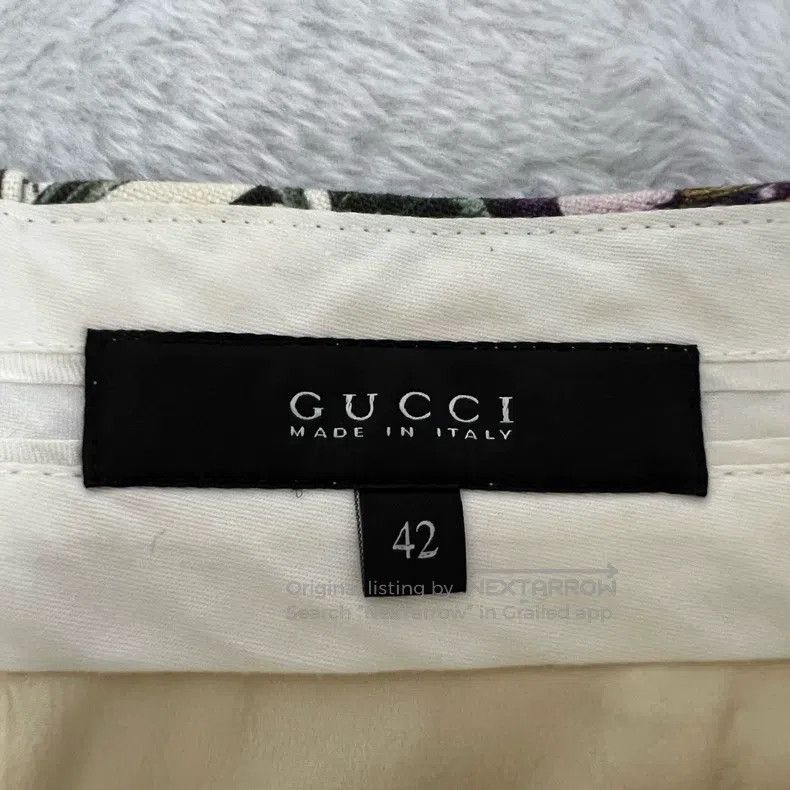 Gucci Gucci Plant and flower printed shorts Size 27" / US 4 / IT 40 - 3 Thumbnail