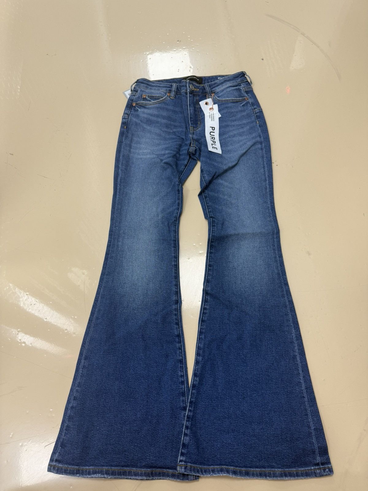 Other Purple Brand Flare Diamond Jeans Size 26" / US 2 / IT 38 - 1 Thumbnail