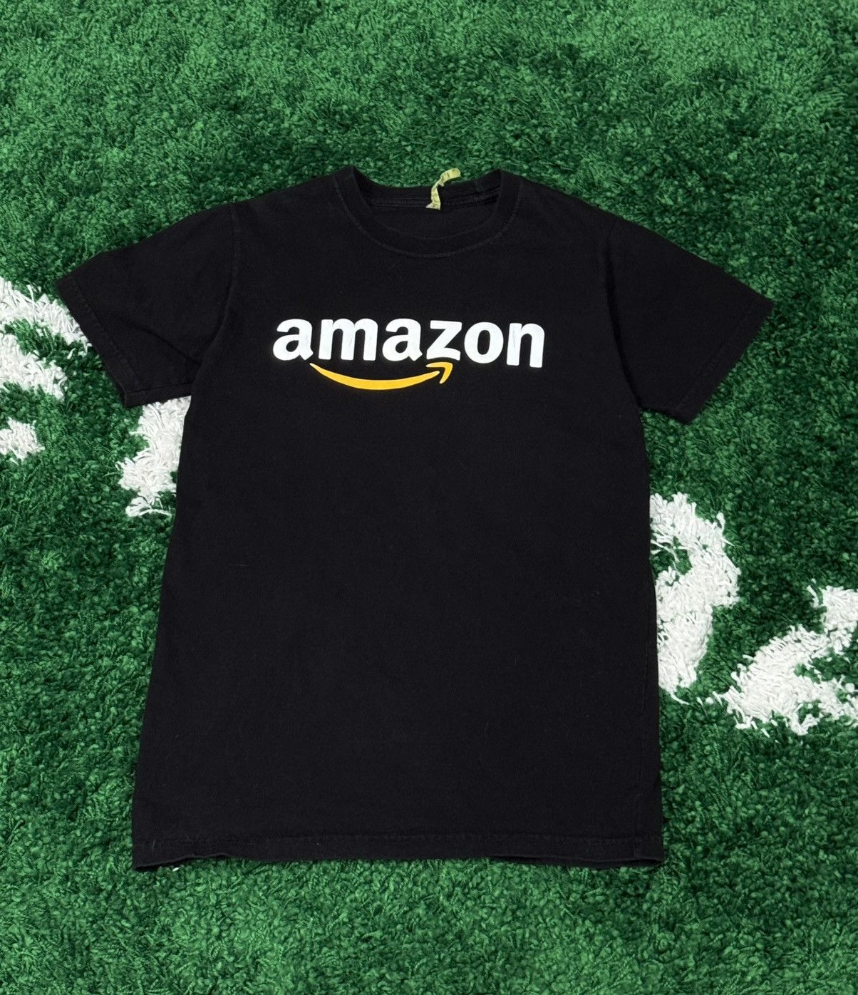 Vintage Vintage Amazon Eco Tag Logo Tee Black Small Ecoconcious Size US S / EU 44-46 / 1 - 1 Thumbnail
