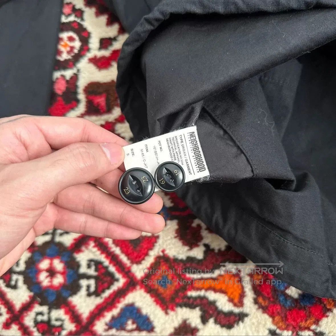Neighborhood neighborhood m65 jacket outerwear. Size US L / EU 52-54 / 3 - 5 Thumbnail