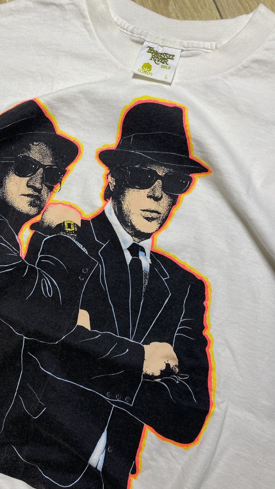 Band Tees × Vintage The Blues Brother Band Tee Size US L / EU 52-54 / 3 - 6 Thumbnail