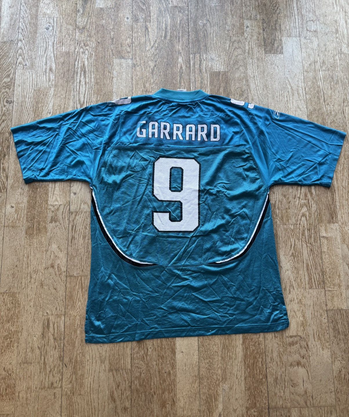 NFL RARE DAVID GARRARD NFL JACKSONVILLE JAGUARS JERSEY Size US L / EU 52-54 / 3 - 2 Thumbnail