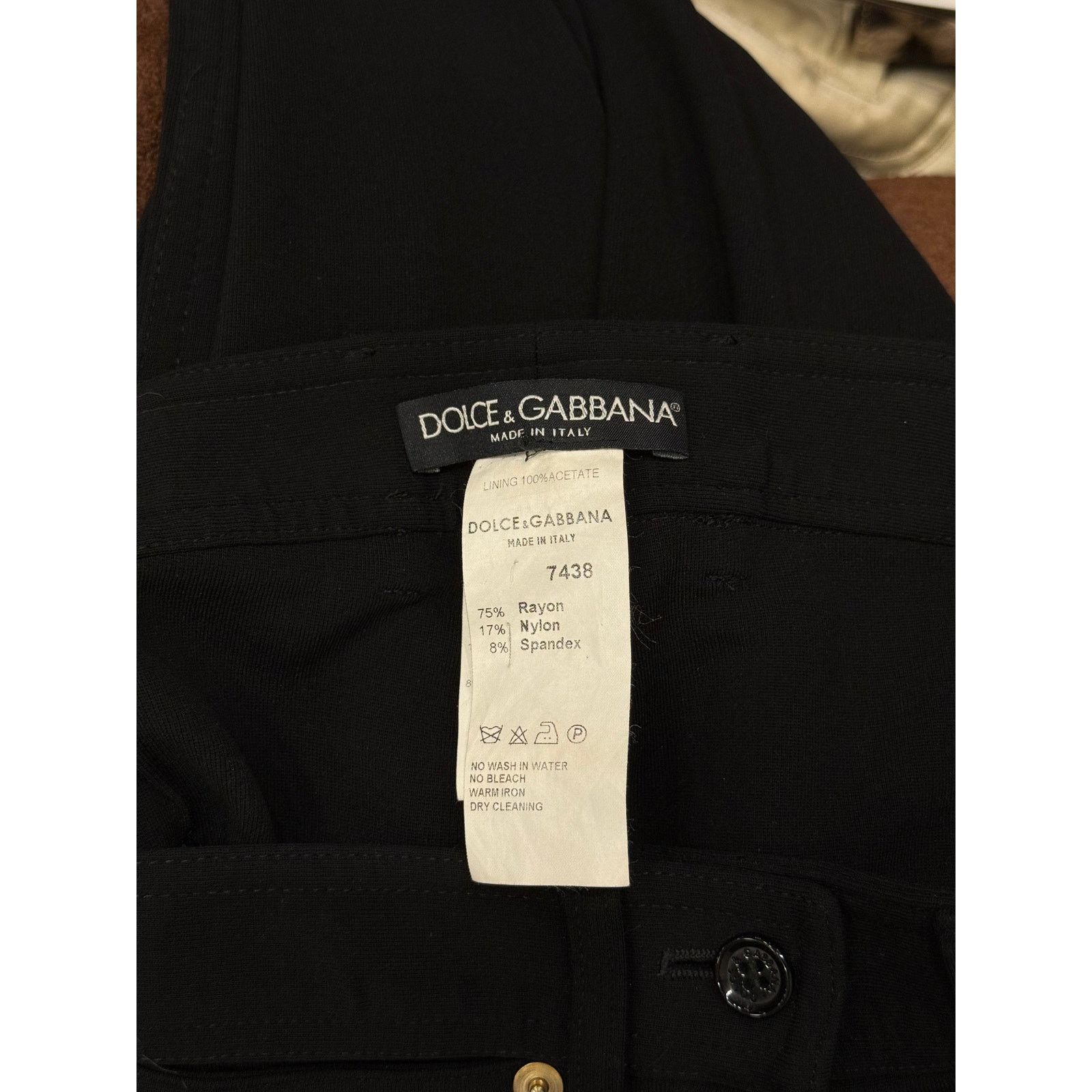 Dolce & Gabbana 2001 Dolce & Gabbana extra long iconic buckle cowboy pants Size 26" / US 2 / IT 38 - 7 Thumbnail