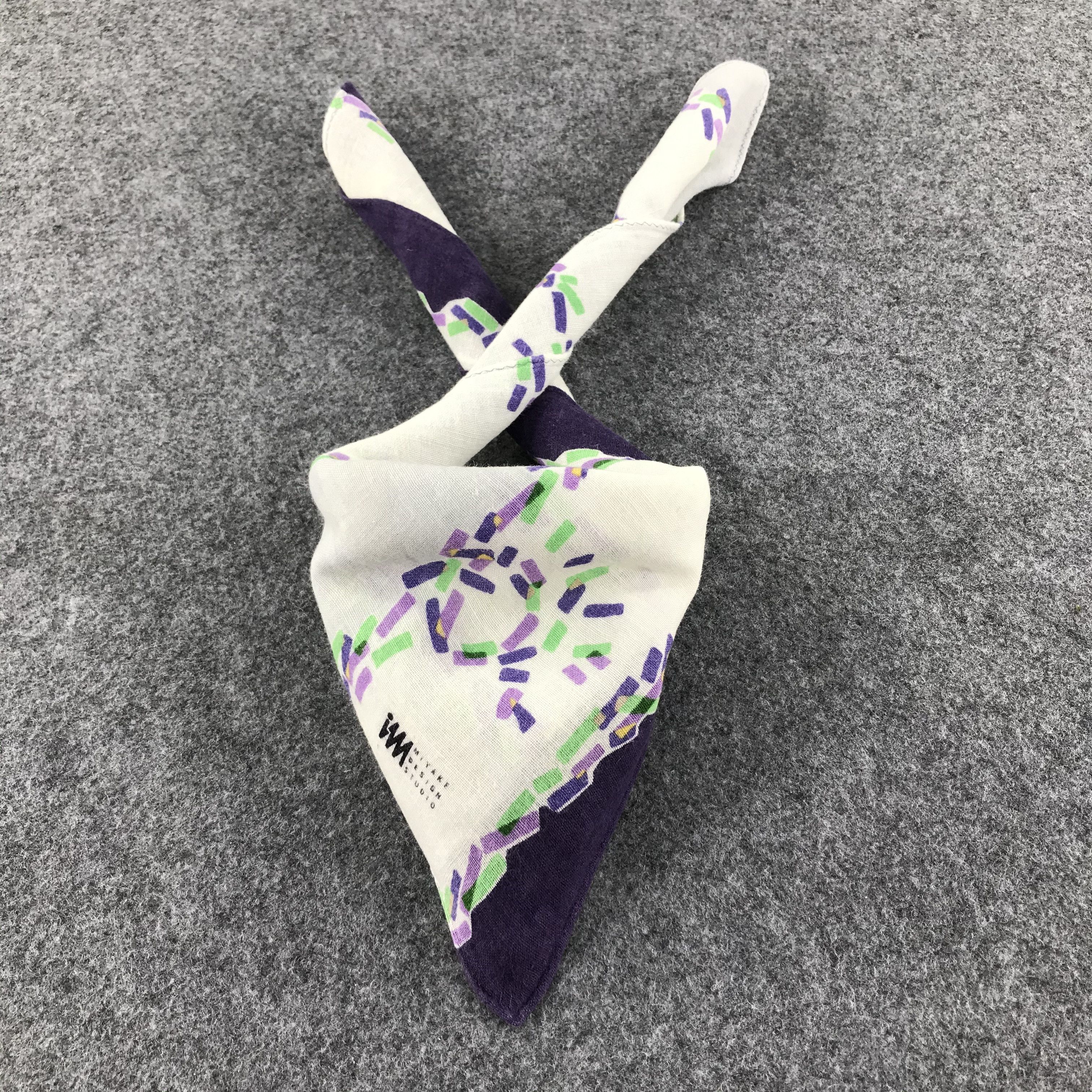 Issey Miyake Issey Miyake Handkerchief Neckerchief Bandana H279 Size ONE SIZE - 2 Thumbnail