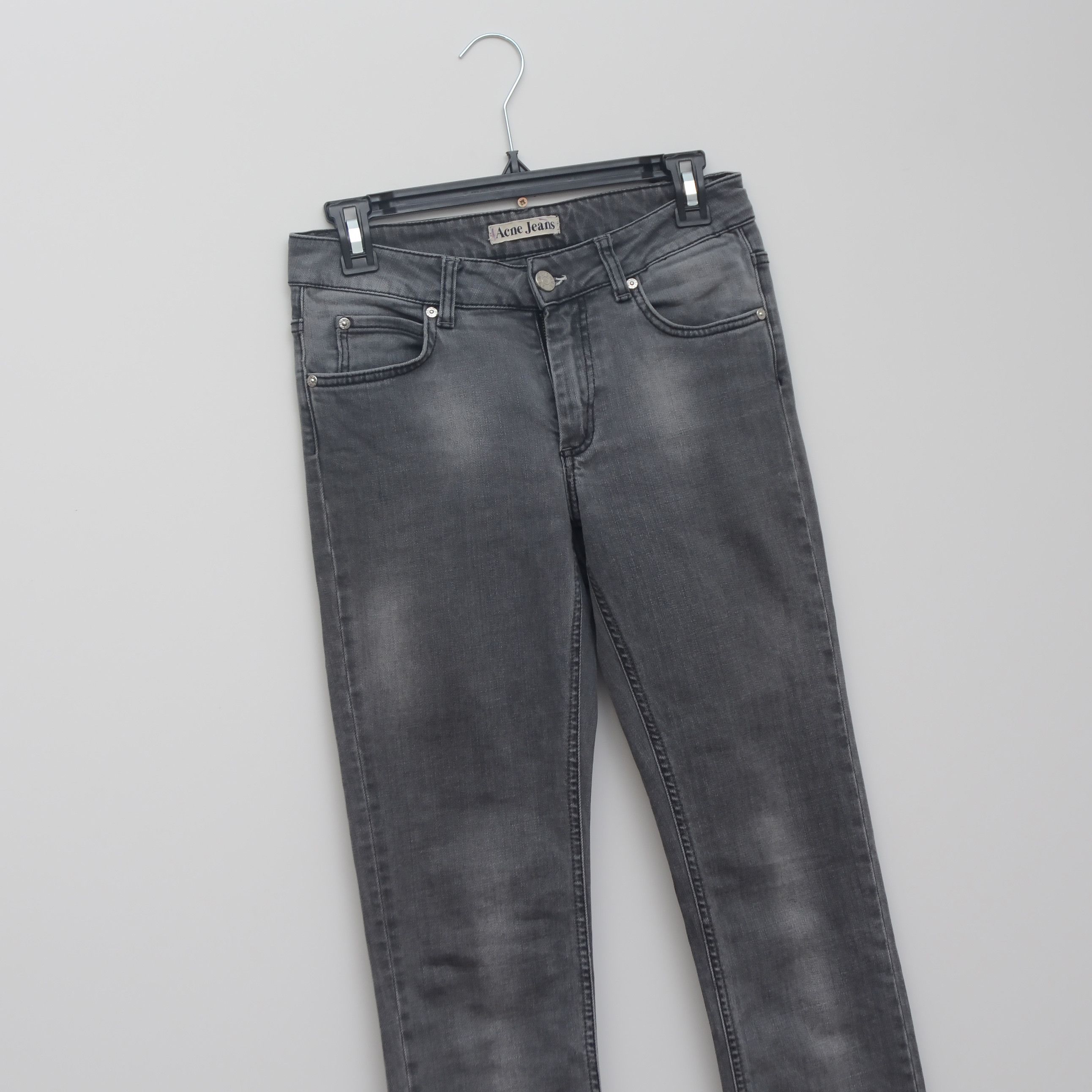 Acne Studios Acne Studios Hex Filter Slim Grey Denim Jeans 28x32 Stretch Size 28" / US 6 / IT 42 - 3 Thumbnail