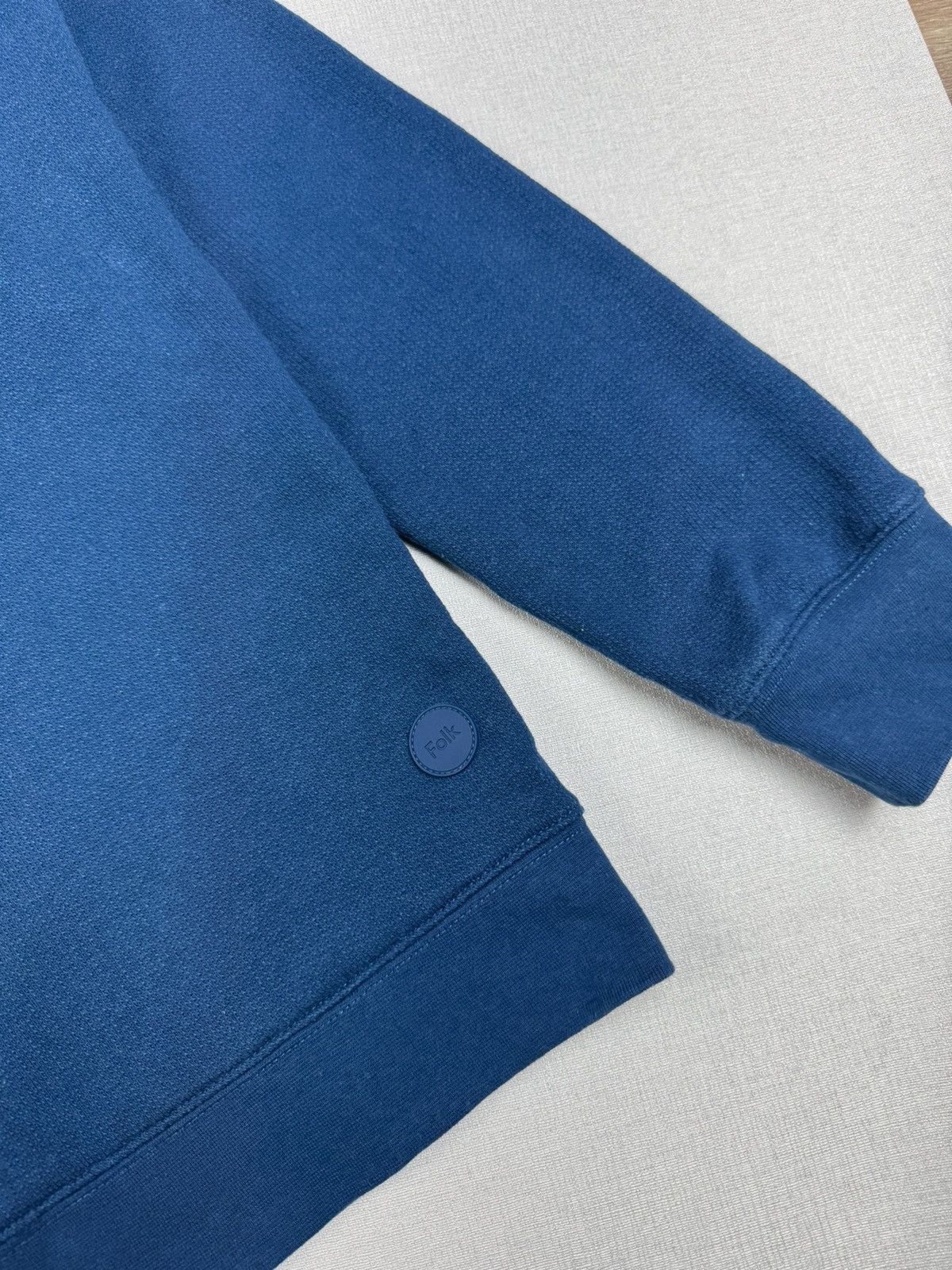 Folk Men’s FOLK Navy Blue Crew Neck Sweatshirt Size 5 Size US XL / EU 56 / 4 - 3 Thumbnail