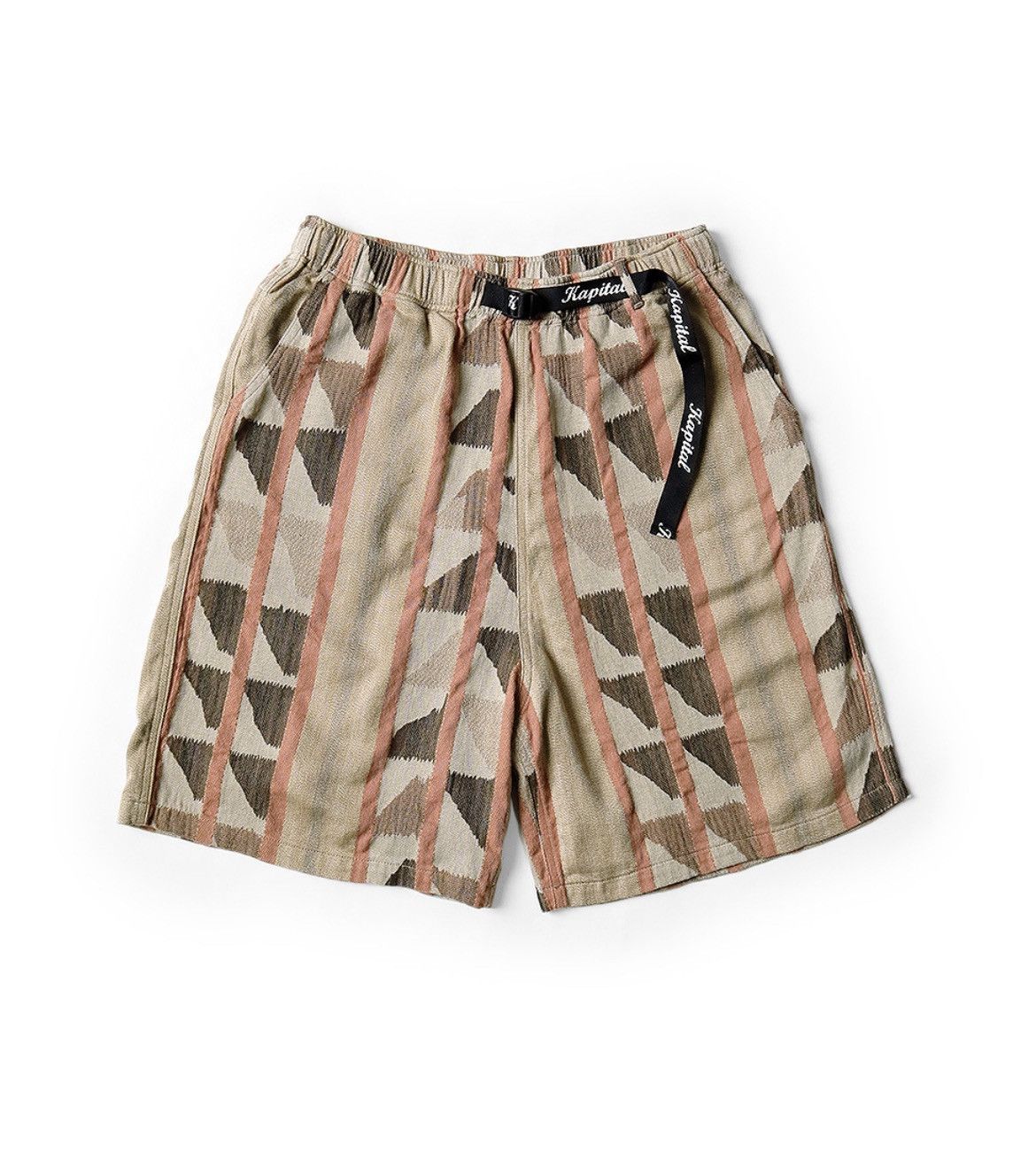 Kapital Kapital cotton pueblo stripe easy shorts size 2 Size US 32 / EU 48 - 1 Preview