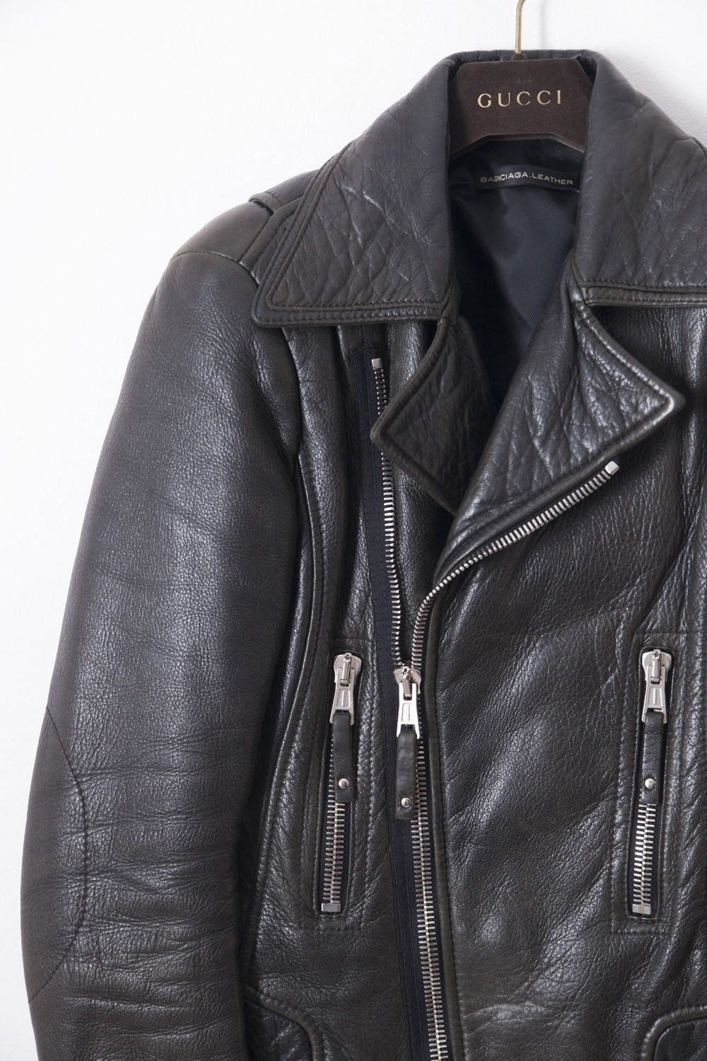 Balenciaga Balenciaga 2007 black perfecto leather jacket Size S / US 4 / IT 40 - 3 Thumbnail