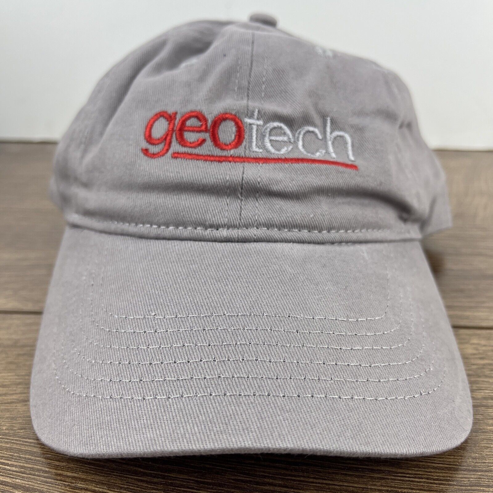 Other Geotech Hat Geo Tech Gray Hat Adjustable Adult Size Hat Cap Size ONE SIZE - 1 Thumbnail