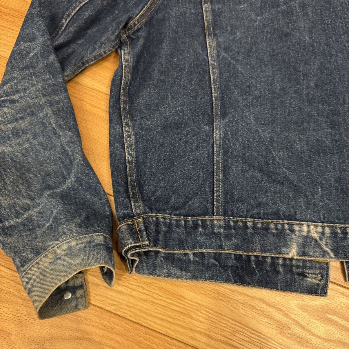 Helmut Lang Helmut Lang S/S 1996 Cock Ring Denim Jacket Size US M / EU 48-50 / 2 - 10 Thumbnail
