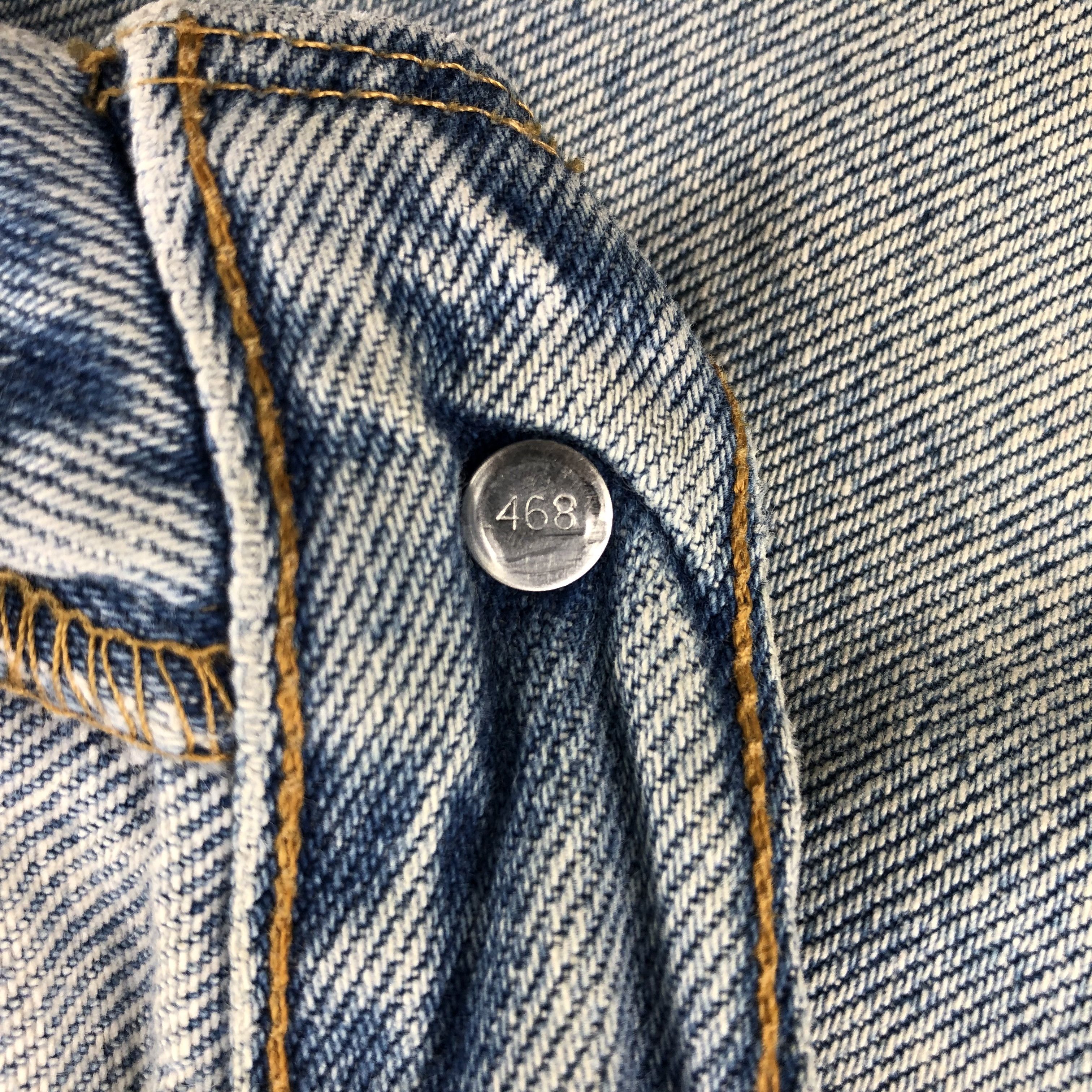 Levi's × Vintage Vintage 90s Light Wash Levis 901 Jeans-JM1979 Size US 41 - 9 Thumbnail