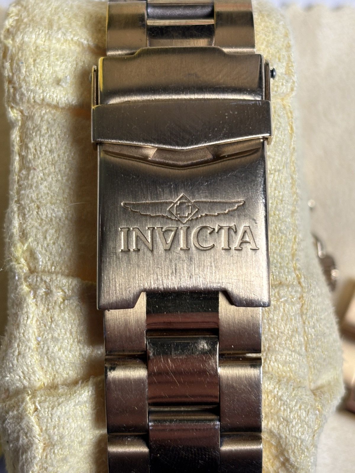 Invicta Invicta Pro Diver Champagne Dial Chronograph Size 36 - 5 Thumbnail