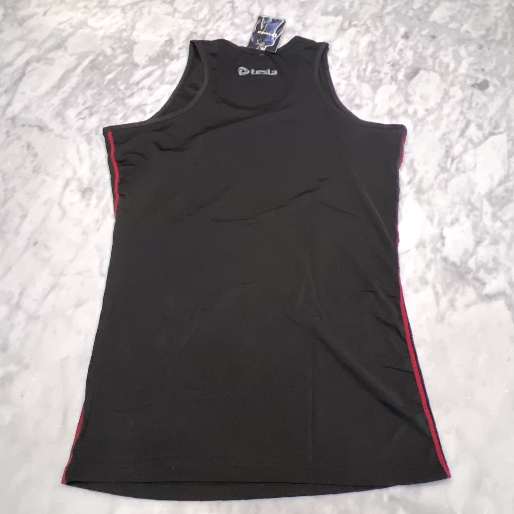 Vintage Tesla Performance Shirt Base Layer Men’s Large Black Hyper Dry New With Tag Size US L / EU 52-54 / 3 - 4 Thumbnail