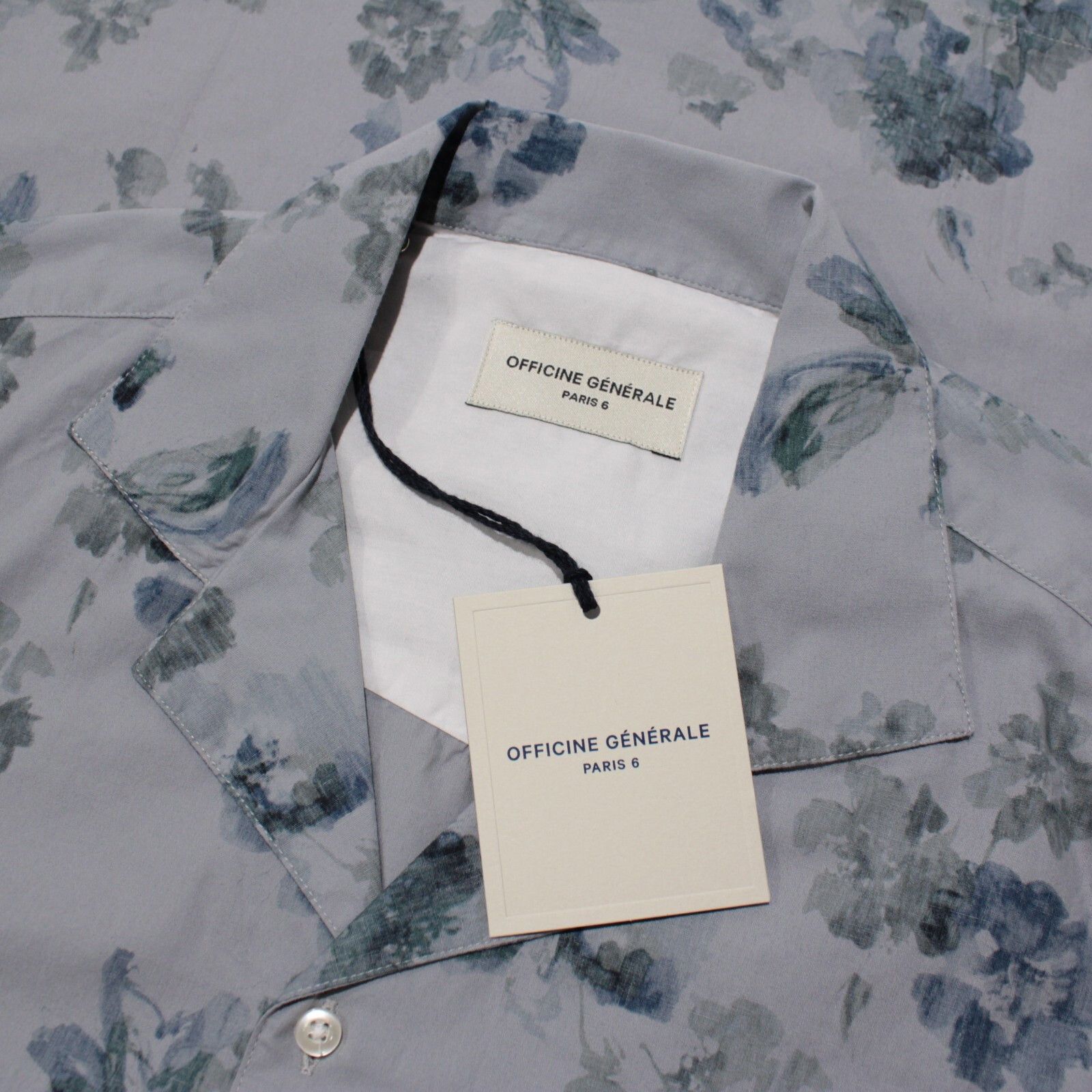 Officine Generale Officine Generale New with tags Shirt Size S US In Gray Size US S / EU 44-46 / 1 - 1 Thumbnail