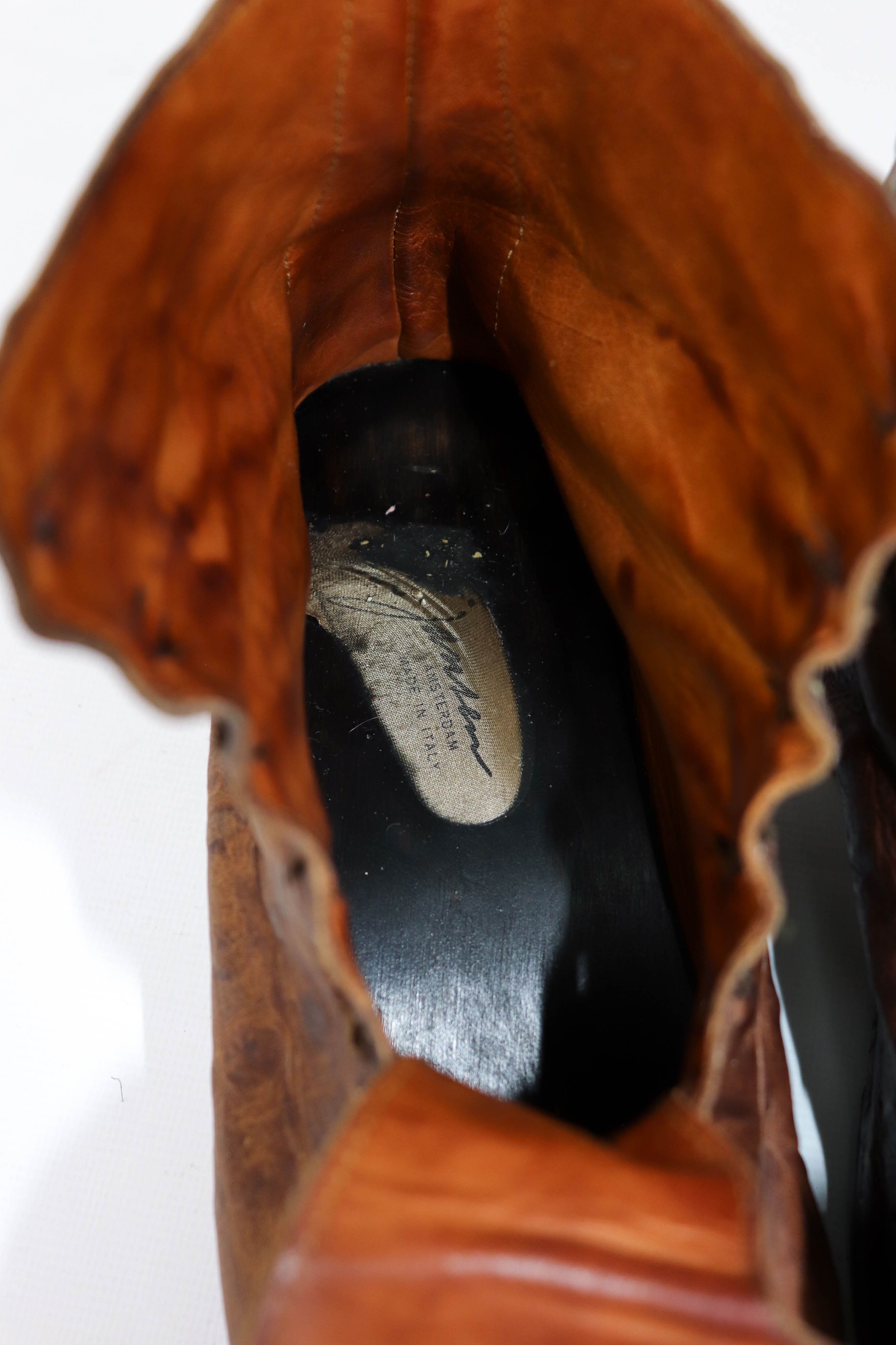 Vintage Jan Jansen Vintage Distressed Crocodile Leather Boots Size US 8 / EU 41 - 21 Thumbnail