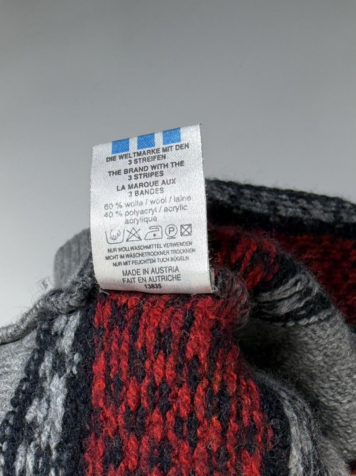 Adidas 80's Unique Adidas Sweater Cable Knit Pattern Vintage 80's Size US XL / EU 56 / 4 - 4 Thumbnail